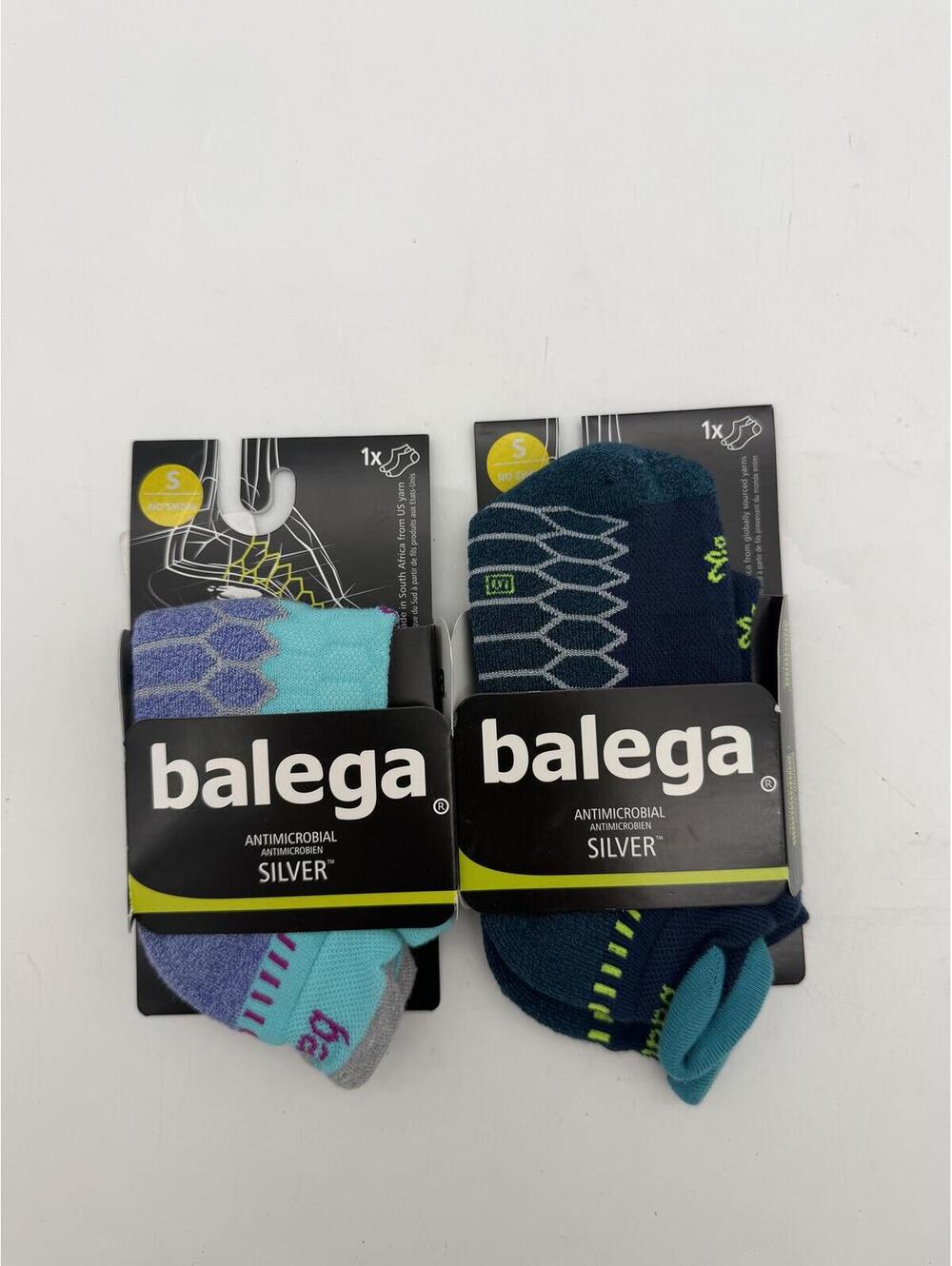 Balega Silver Socks pack of 2 small NWT